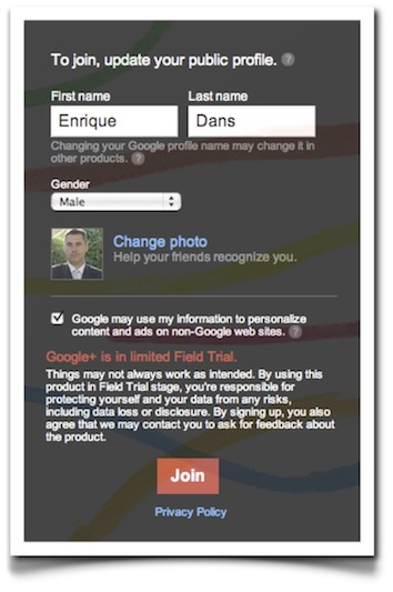 joingoogleplus - ¡Así es Google+, la red social de Google! ¡Consigue invitaciones!