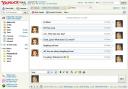 Integración de mensajería instantánea en Yahoo! Mail (click para ampliar)
