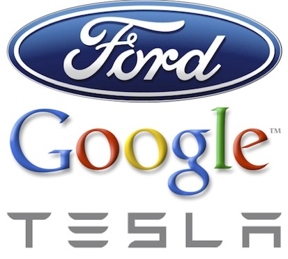 Ford Google Tesla