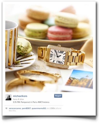 First Instagram ad (Michael Kors)