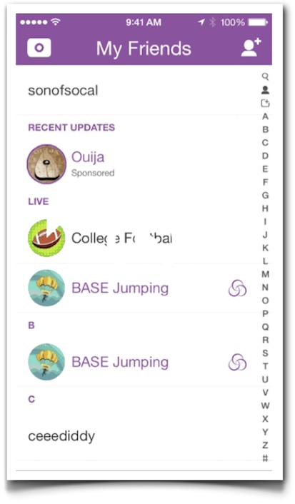 First Snapchat ad