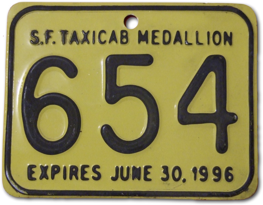 Taxi medallion