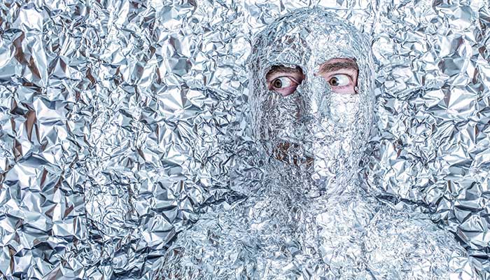 Tinfoil wrapped (IMAGE: Gratisography)