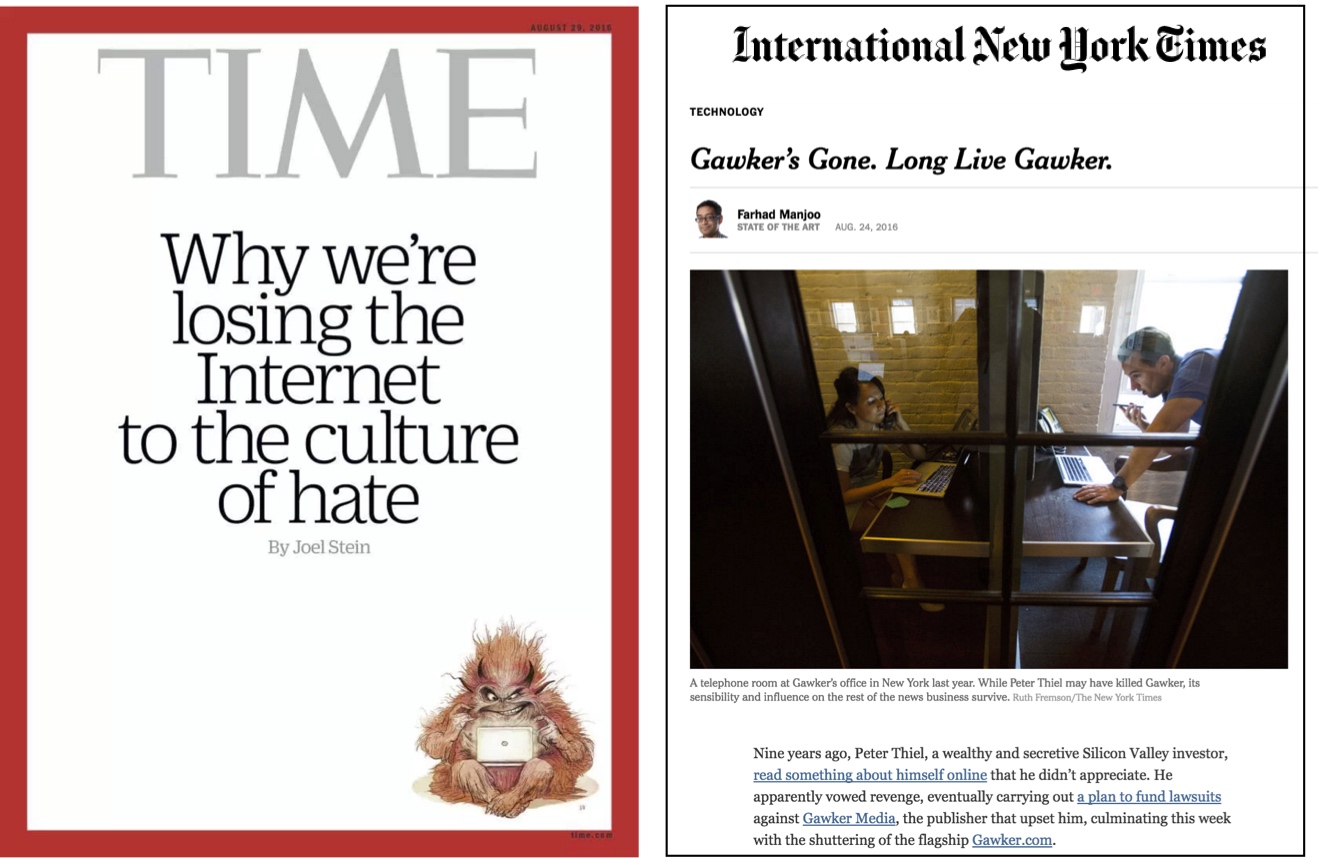 Gawker and hate