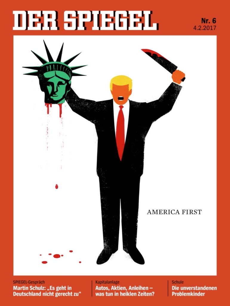 Trump cover - Der Spiegel