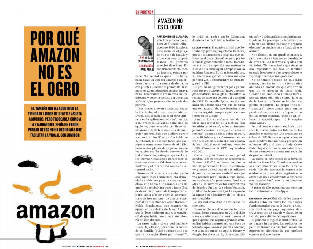 Amazon no es el ogro - Actualidad Económica