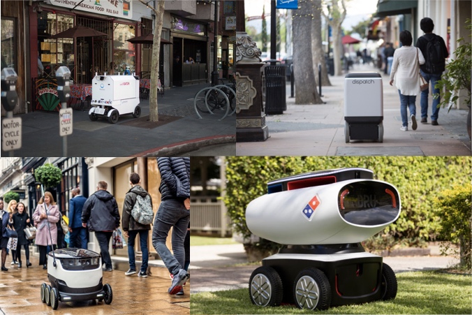 Delivery robots