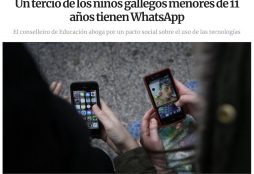 Un tercio de los niños gallegos menores de 11 años tienen WhatsApp - La Voz de Galicia