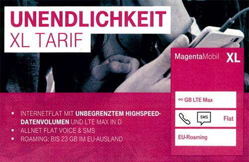 Deutsche Telekom MagentaMobil XL