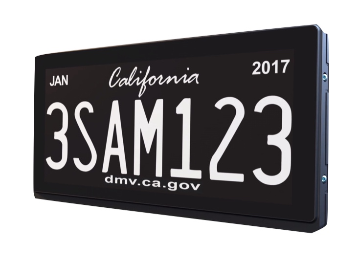 Smart license plate (IMAGE: Reviver Auto)
