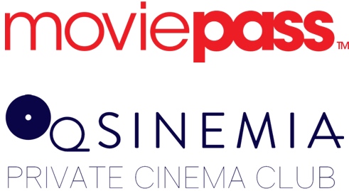 MoviePass and Sinemia logos