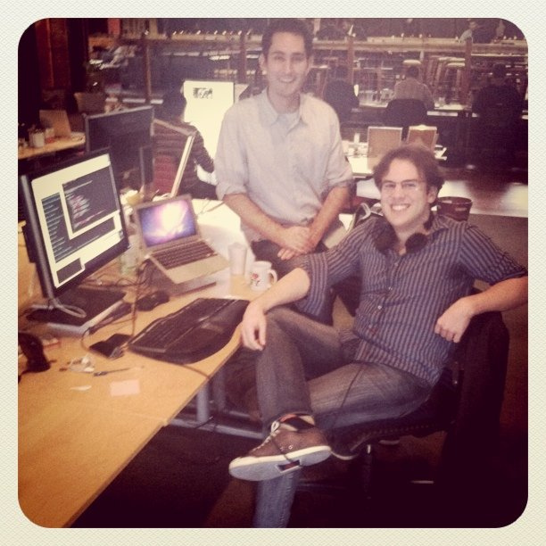 Instagram founders (IMAGE: R. Scoble on Flickr - CC BY)