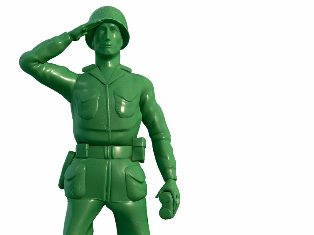 Little green soldier