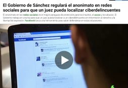 El Gobierno de Sánchez regulará el anonimato en redes sociales para que un juez pueda localizar ciberdelincuentes - LaSexta