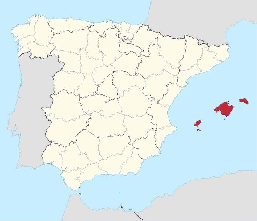 IMAGE: Balearic islands map (Wikimedia Commons)