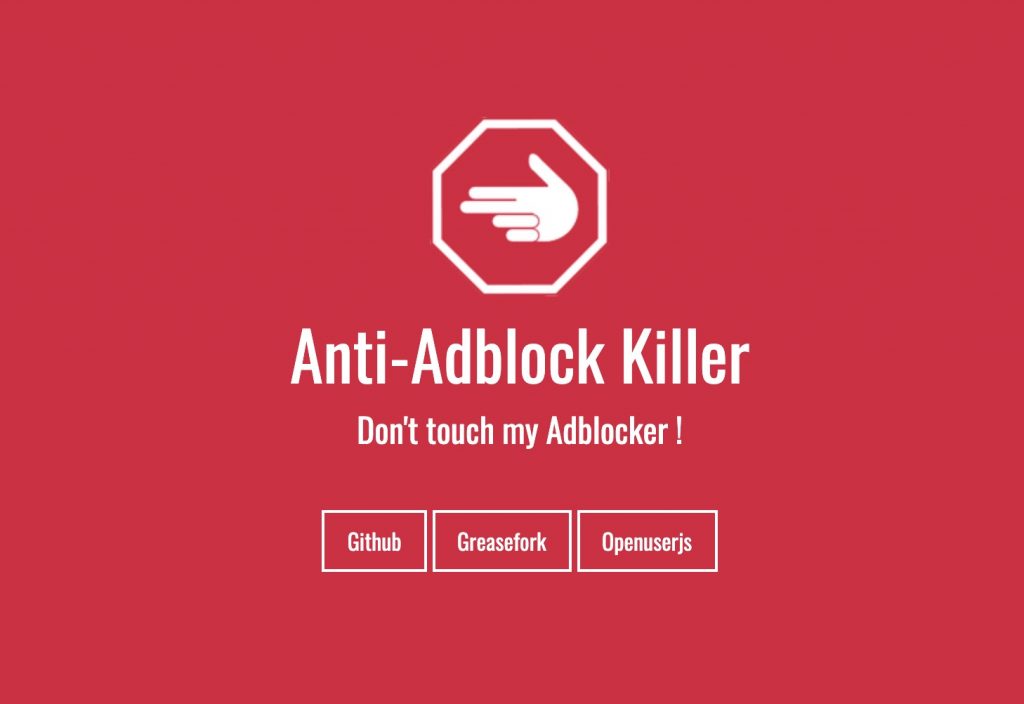 IMAGE: Anti-Adblock Killer 