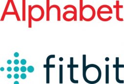 IMAGE: Alphabet and Fitbit logos