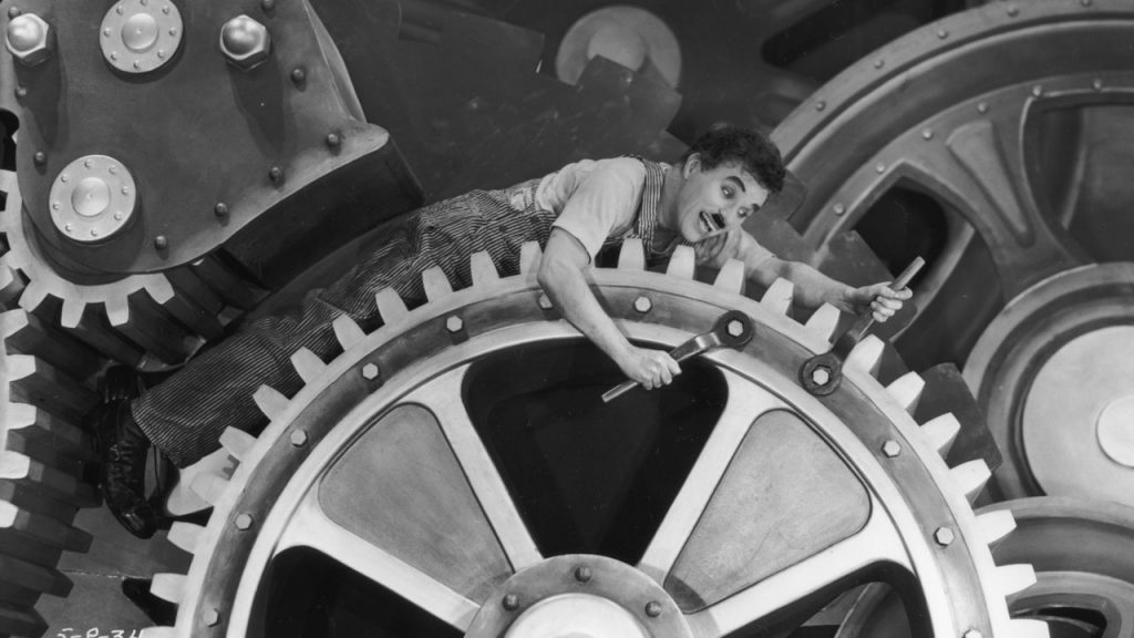 IMAGE: Modern Times - Charles Chaplin