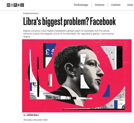 Libra's biggest problem? Facebook - Wired