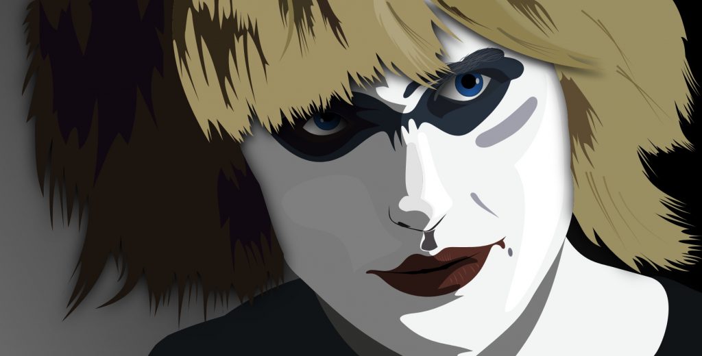 IMAGE: Pris from Blade Runner - Publicdomainvectors.org