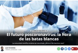 IMAGE: "El futuro poscoronavirus: la hora de las batas blancas" - El Periódico