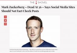 IMAGE: Mark Zuckerberg dead at 36 - The Shovel