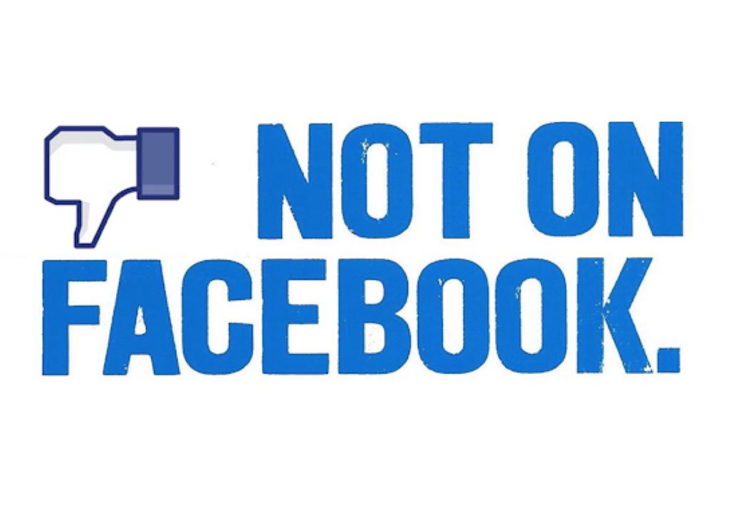 IMAGE: Not on Facebook
