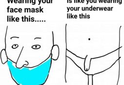 IMAGE: Cover your nose meme