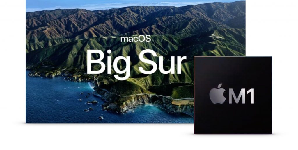 IMAGE: Big Sur and M1 chip (Apple)