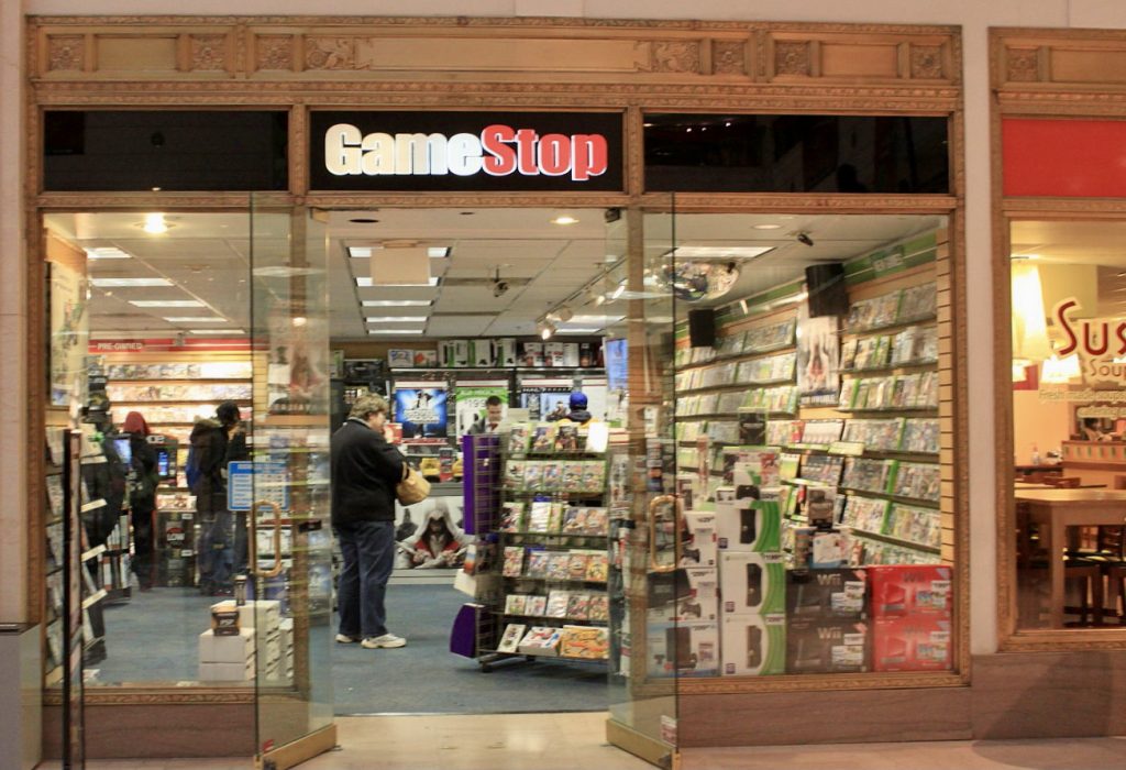 IMAGE: GameStop, by Dwight Burdette (CC BY)