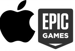 IMAGE: Apple and Epic Games logos
