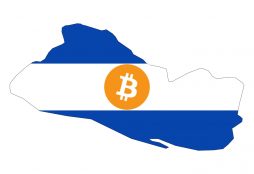 IMAGE: Bitcoin symbol over El Salvador map
