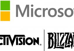 IMAGE: Microsoft and Activision-Blizzard logos