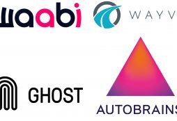 IMAGE: Logos of Autobrains, Ghost, Waabi and Wayve