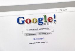 IMAGE: Google old search page