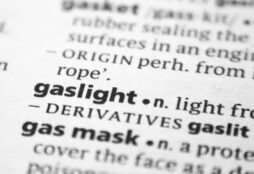 IMAGE: The definition of the word "Gaslight" in a dictionary page
