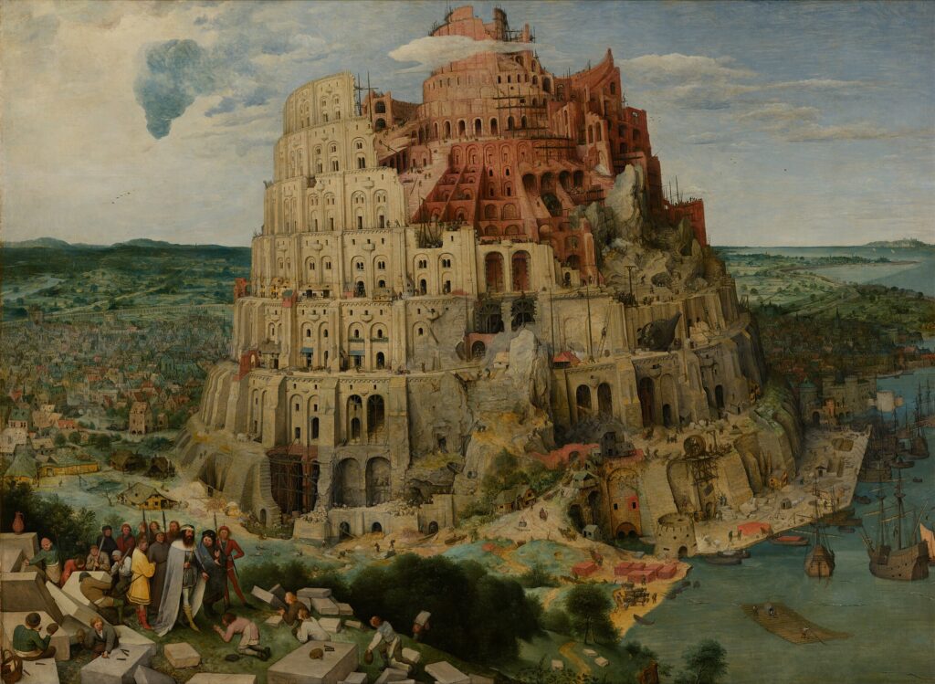 IMAGE: Pieter Bruegel the Elder - The Tower of Babel