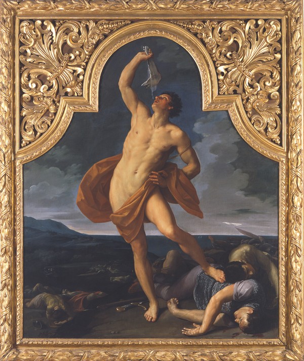IMAGE: "Sansone vittorioso", painting by Guido Reni (1614-1616)