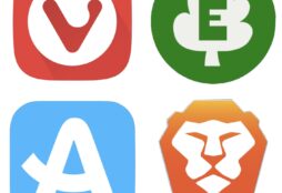 IMAGE: Aloha, Brave, Ecosia and Vivaldi logos