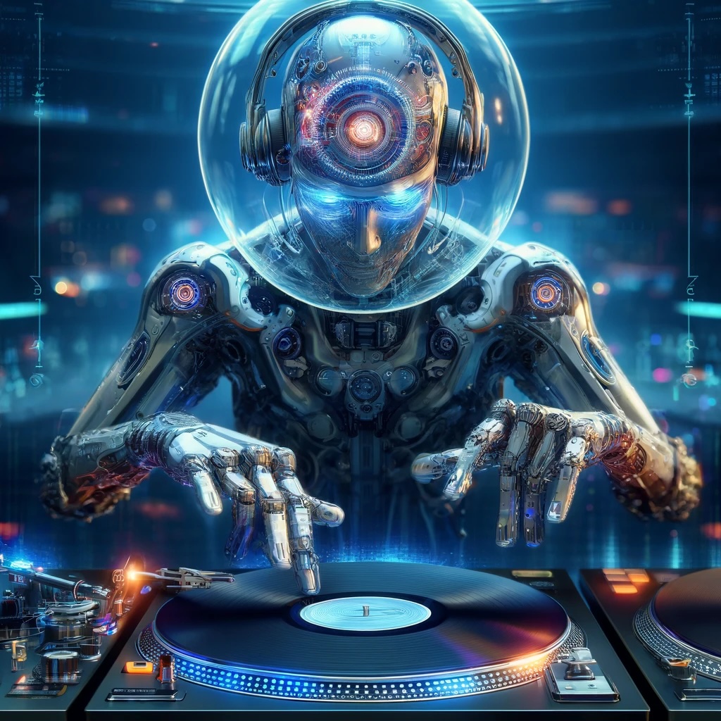 El DJ robótico
