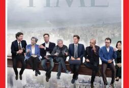 IMAGE: The cover of TIME Magazine entitled "The architects of AI"