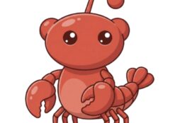 IMAGE: The Moltbook logo, a kind of red lobster looking like a crustacean version of the Reddit logo
