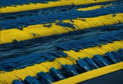 IMAGE: A huge array of computer cables
