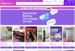 IMAGE: A screen capture of the Wildberries e-commerce page taken on August 18th, 2026