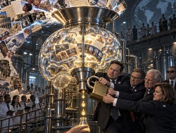 IMAGE: A vast AI distillery consumes humanity’s culture while US officials try to stop China collecting its output.
